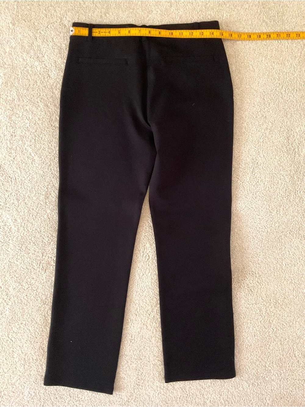 NWT Quince Black Ultra-Stretch Ponte Pants, Medium - Picture 9 of 12
